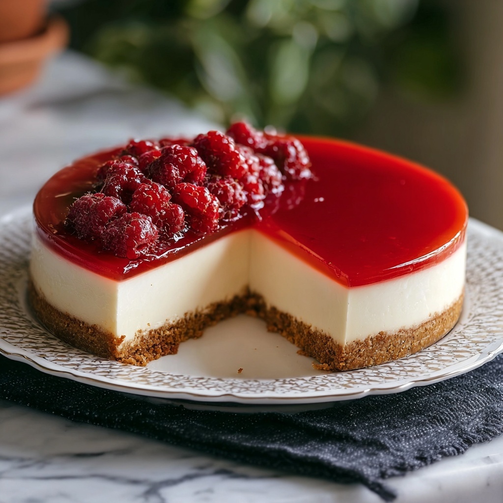 Delicious Creamy Ricotta Cheesecake Recipe - Recipe Image