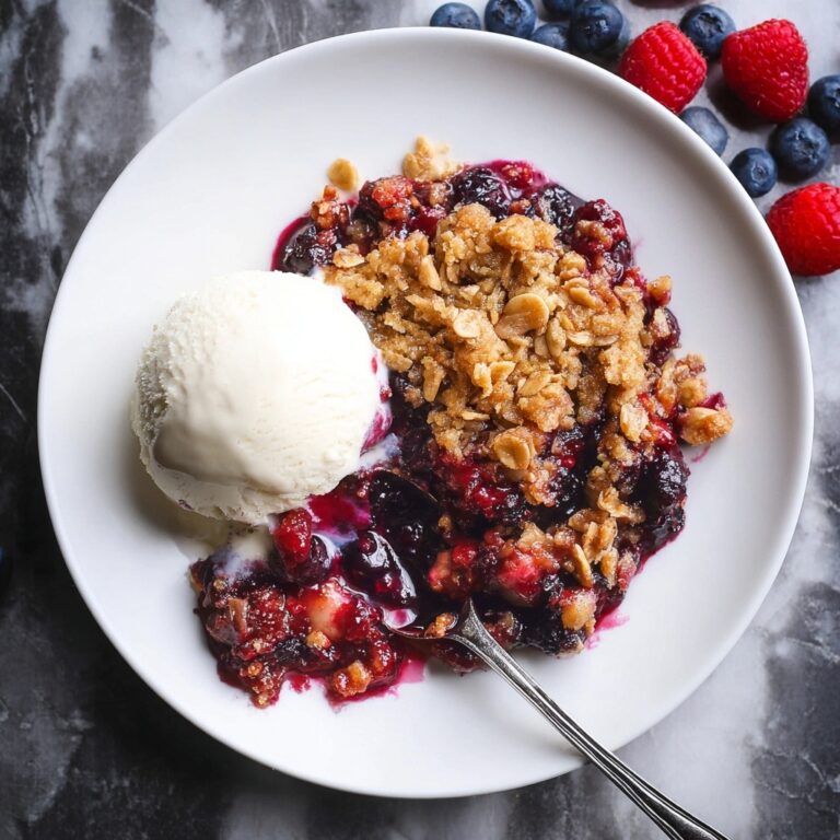 Easy Berry Crisp Recipe