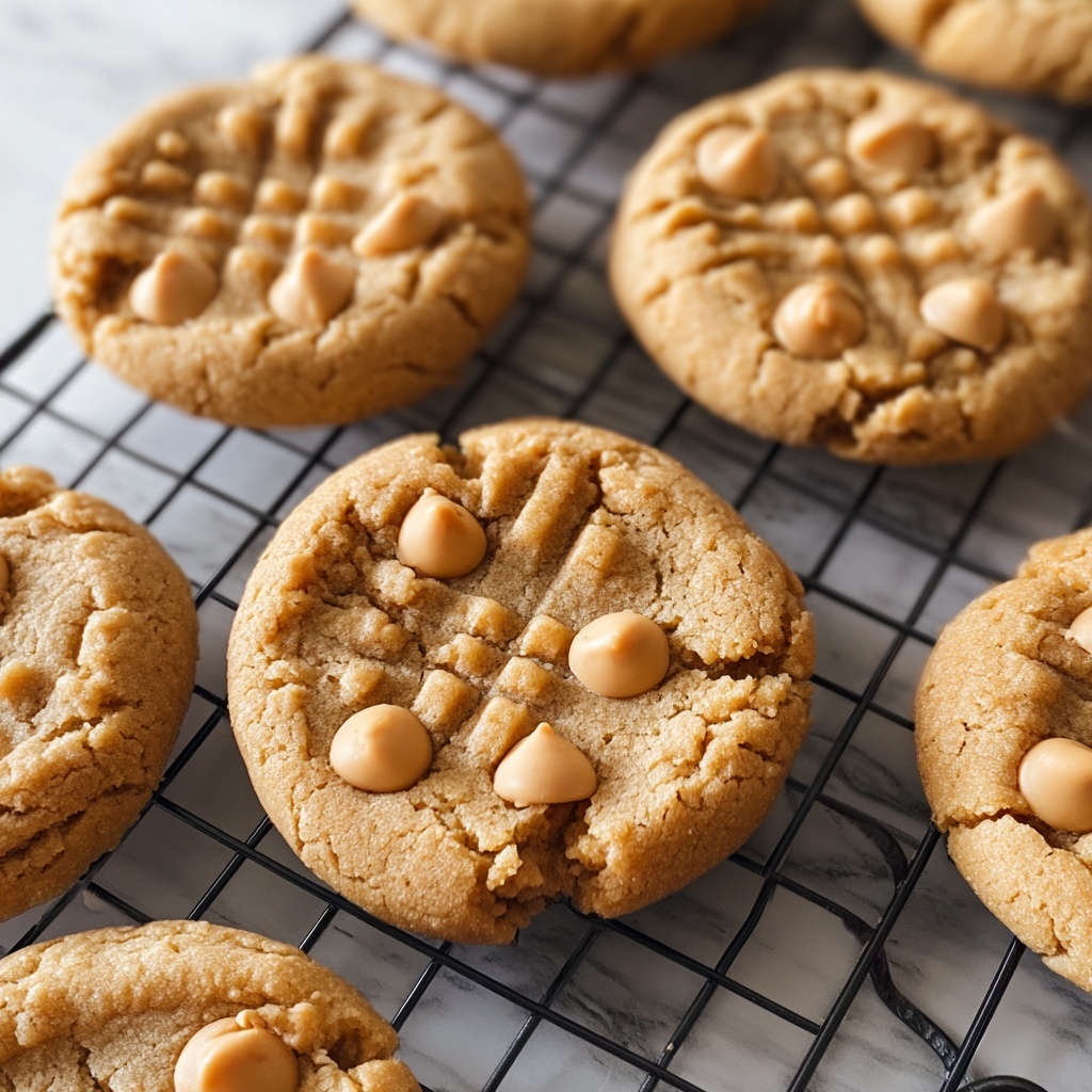 Soft Peanut Butter Cookies Recipe - Recipe Image