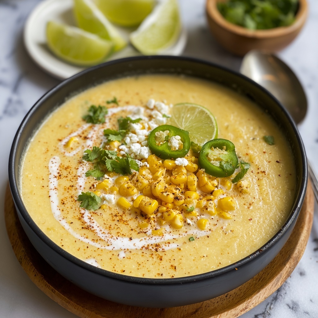 Mexican Street Corn Soup Recipe - Recipe Image