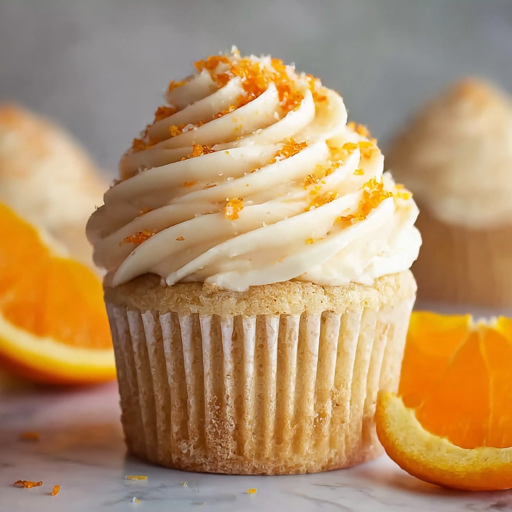 Orange Creamsicle Cupcakes Recipe - Recipe Image