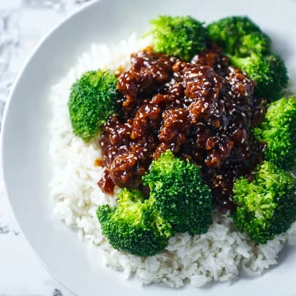 Honey Garlic Ground Beef and Broccoli Stir-Fry Recipe - Recipe Image