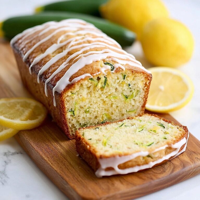 Lemon Zucchini Bread with Lemon Glaze Recipe
