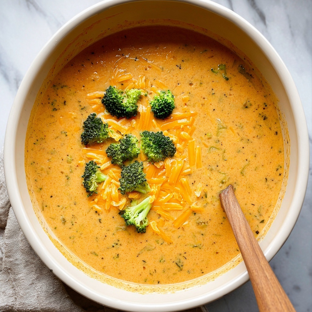 Slow Cooker Cheesy Broccoli Potato Soup Recipe - Recipe Image