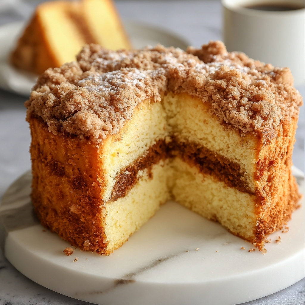 Sour Cream Coffee Cake Recipe - Recipe Image