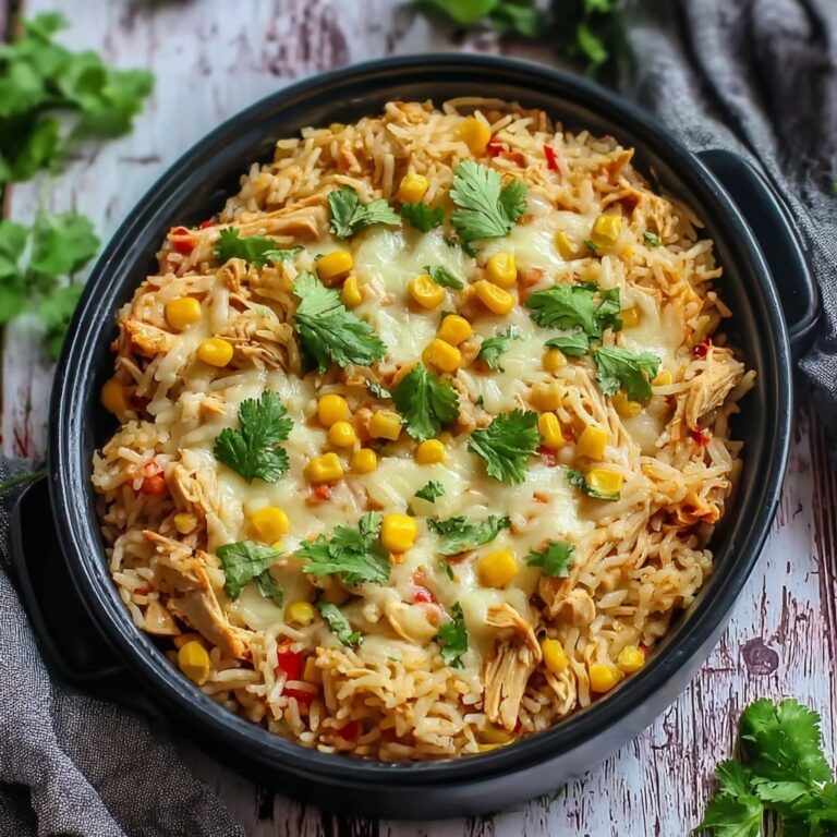 Chicken Enchilada Rice Casserole Recipe