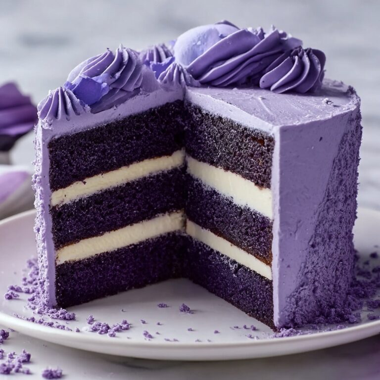 Royal Purple Velvet Cake Recipe