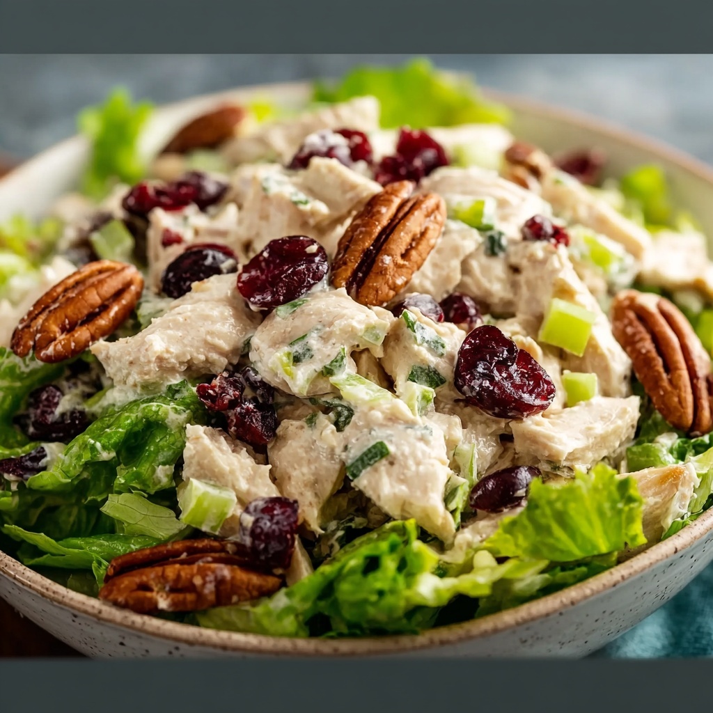 Irresistible Cranberry Pecan Chicken Salad Recipe - Recipe Image