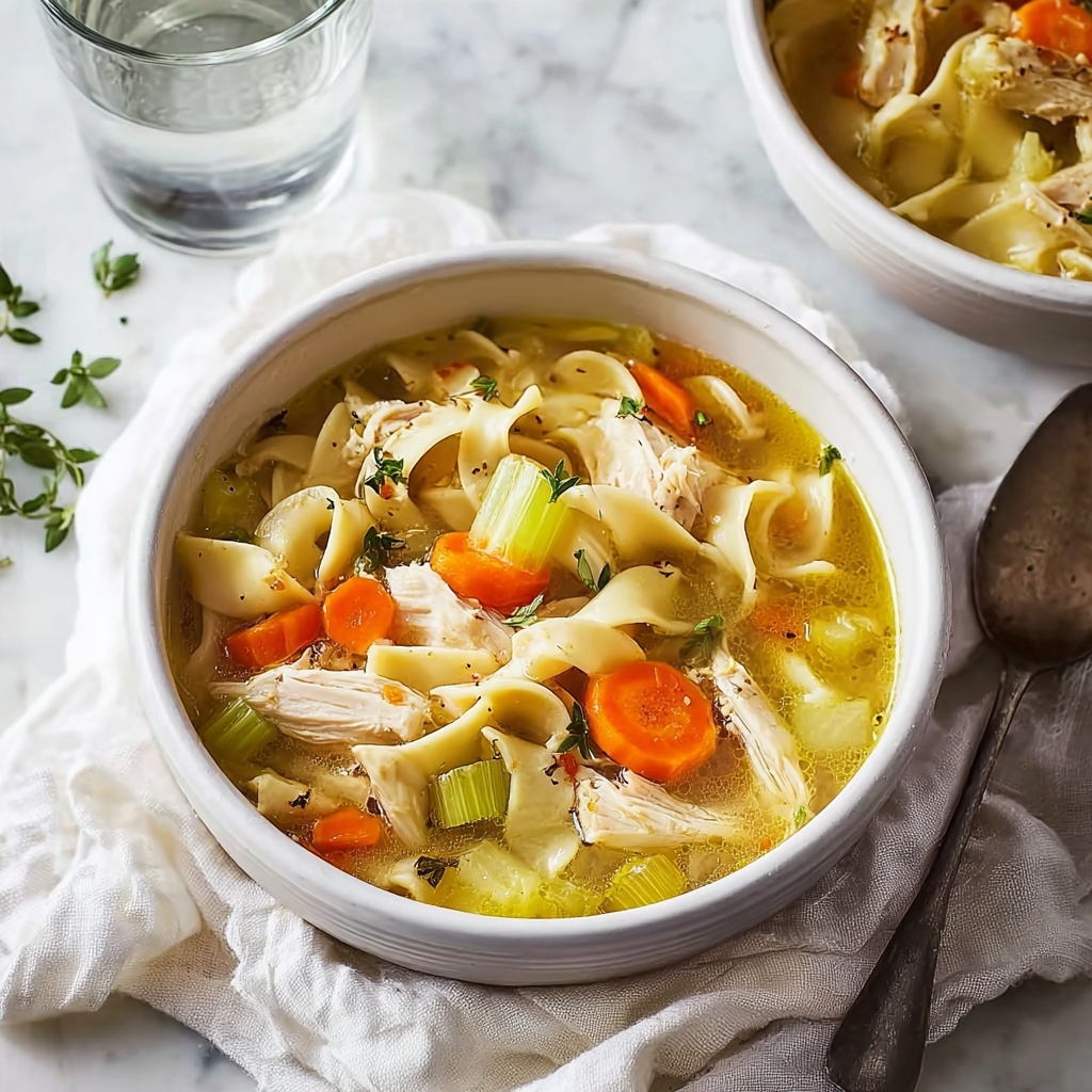 Easy Chicken Noodle Soup Recipe - Recipe Image