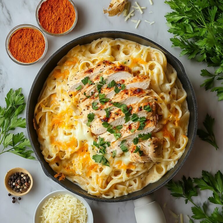 Cheesy Chicken Pasta Recipe