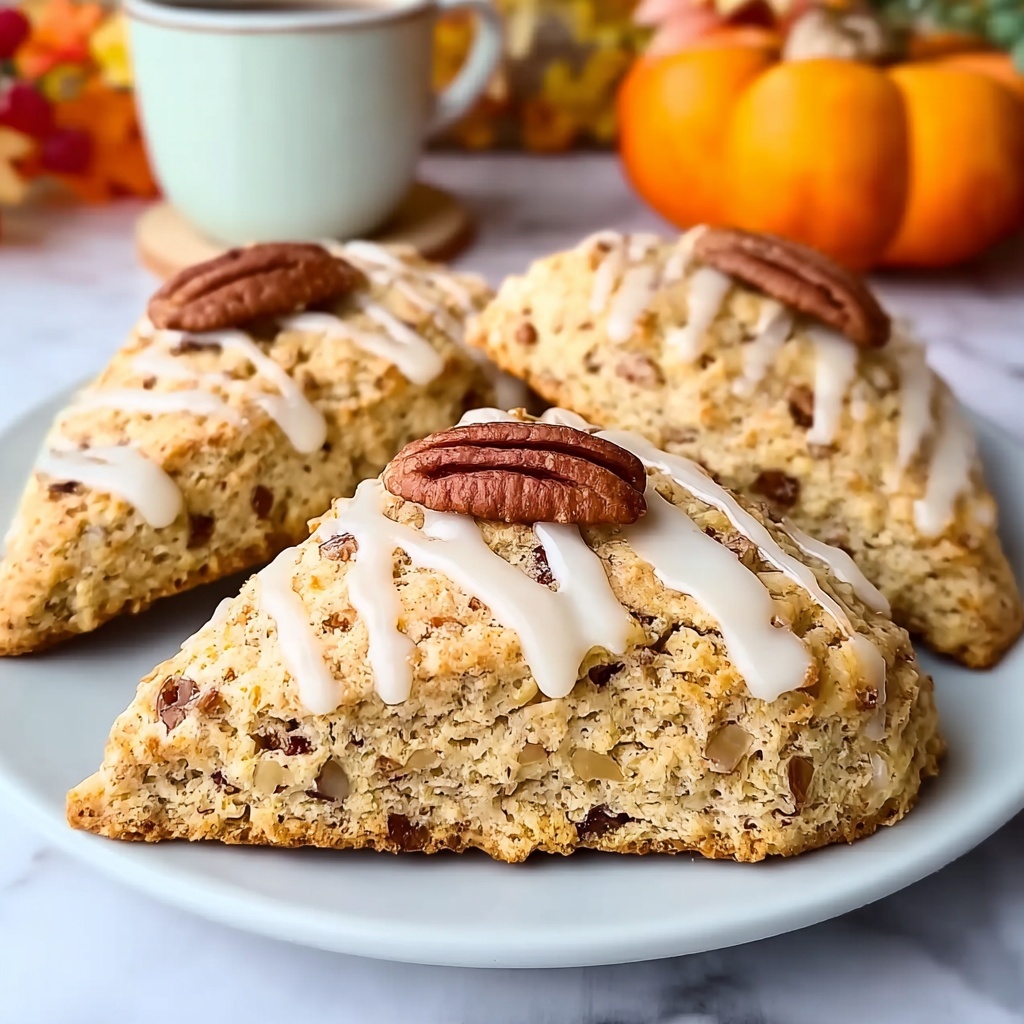 Pumpkin Oatmeal Scones Recipe - Recipe Image