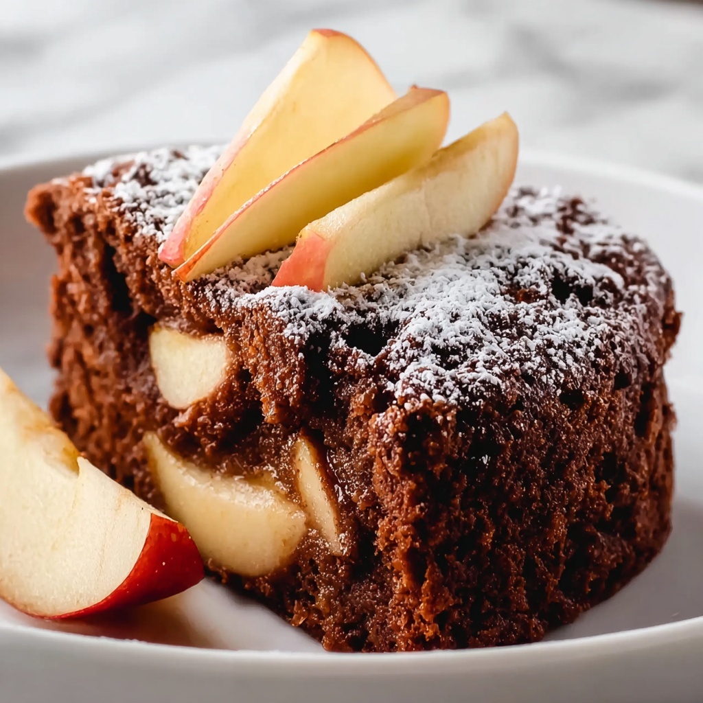 Irresistible Apple Dapple Cake with Salty Caramel Drizzle Recipe - Recipe Image