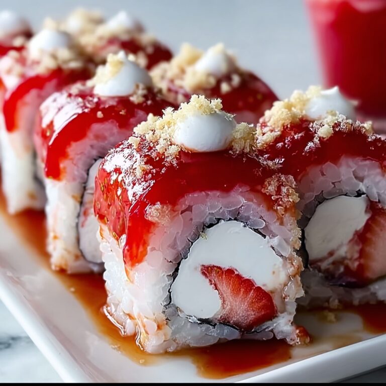 Strawberry Shortcake Sushi Roll: A Unique No-Bake Treat Recipe