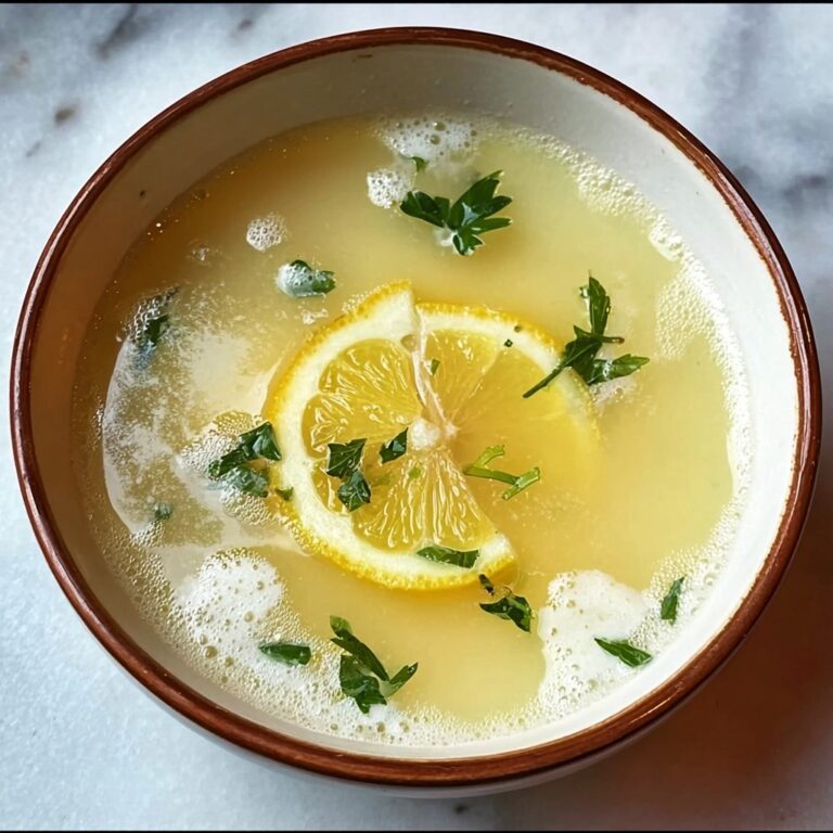 Avgolemono Soup Recipe