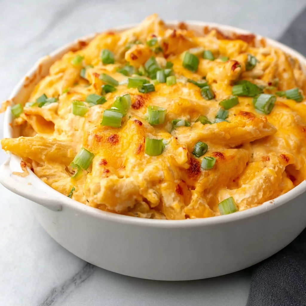 Buffalo Chicken Pasta – One Pot Recipe - Recipe Image