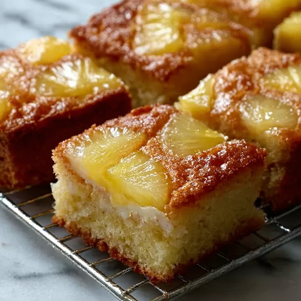 Pineapple Condensed Milk Cake Recipe - Recipe Image