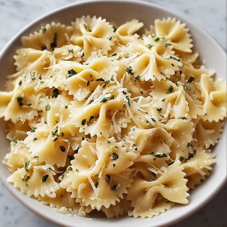 Garlic Parmesan Pasta Recipe
