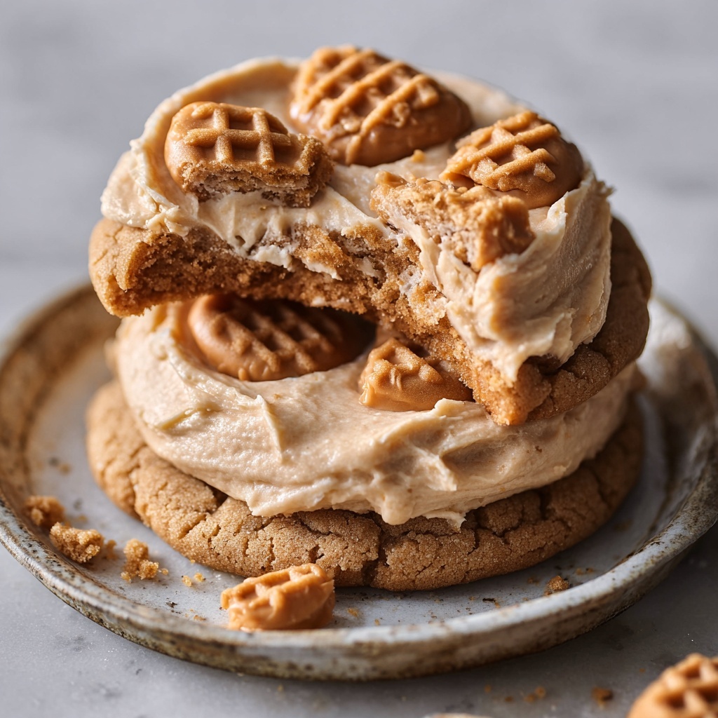 Cookie Butter Cheesecake Cookies Recipe - Recipe Image