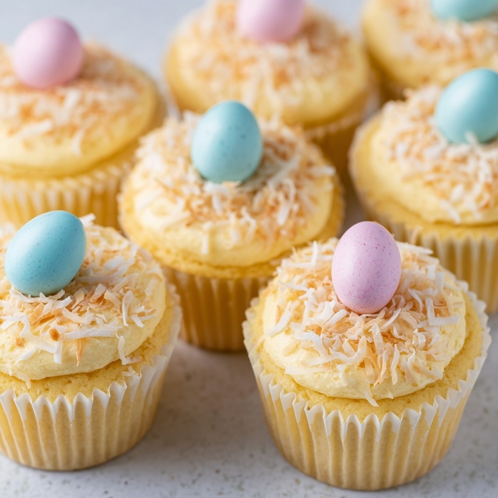 Mini Easter Cheesecakes Recipe - Recipe Image
