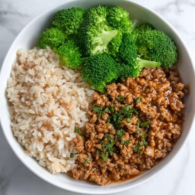 Sweet & Spicy Ground Turkey and Broccoli Bowls Recipe