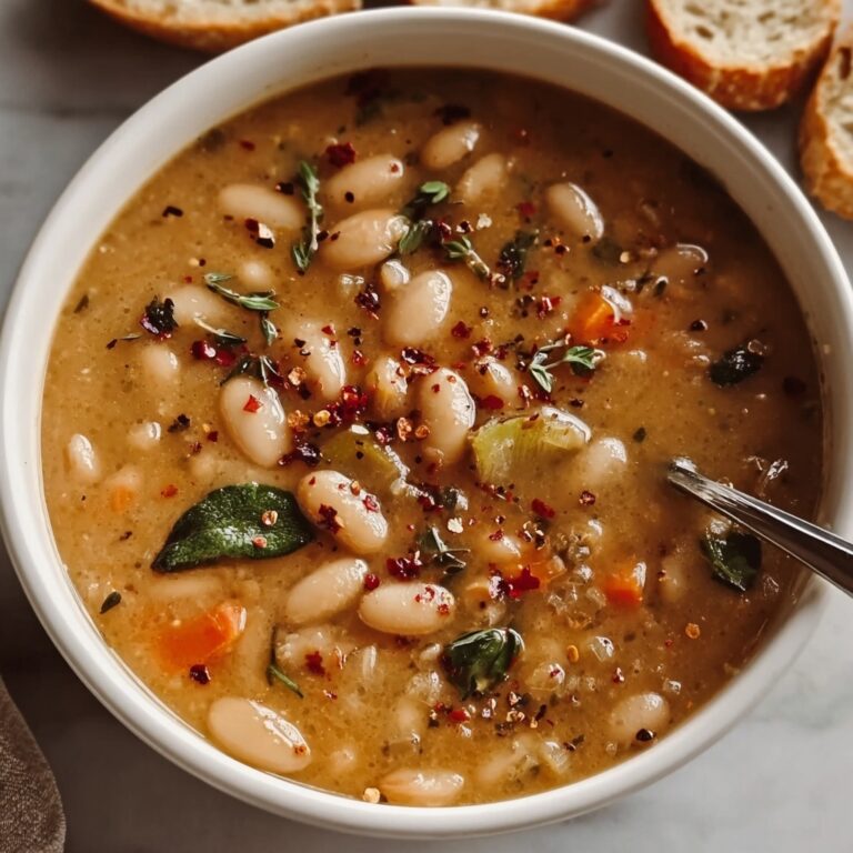 Fire-Roasted White Bean Soup Recipe