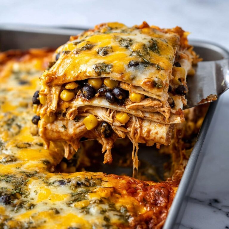 Mexican Chicken Lasagna Recipe
