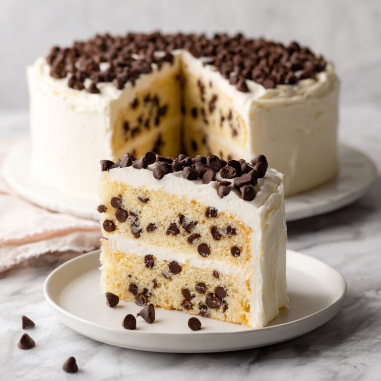 Chocolate Chip Cookie Cake Recipe