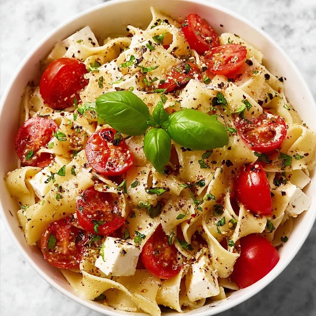 Caprese Pasta Salad Recipe - Recipe Image