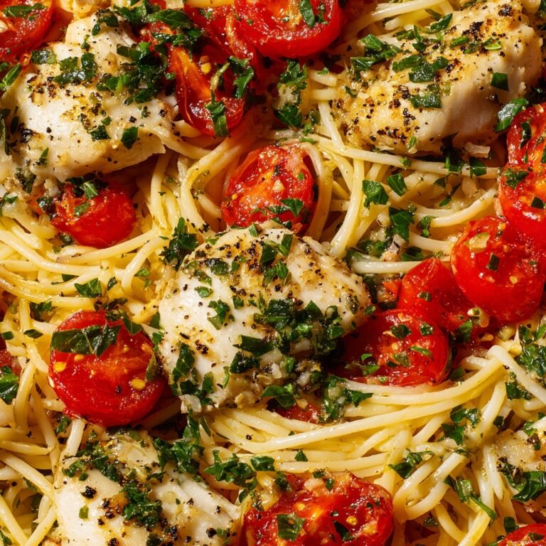 Easy Chicken Scampi Pasta Recipe