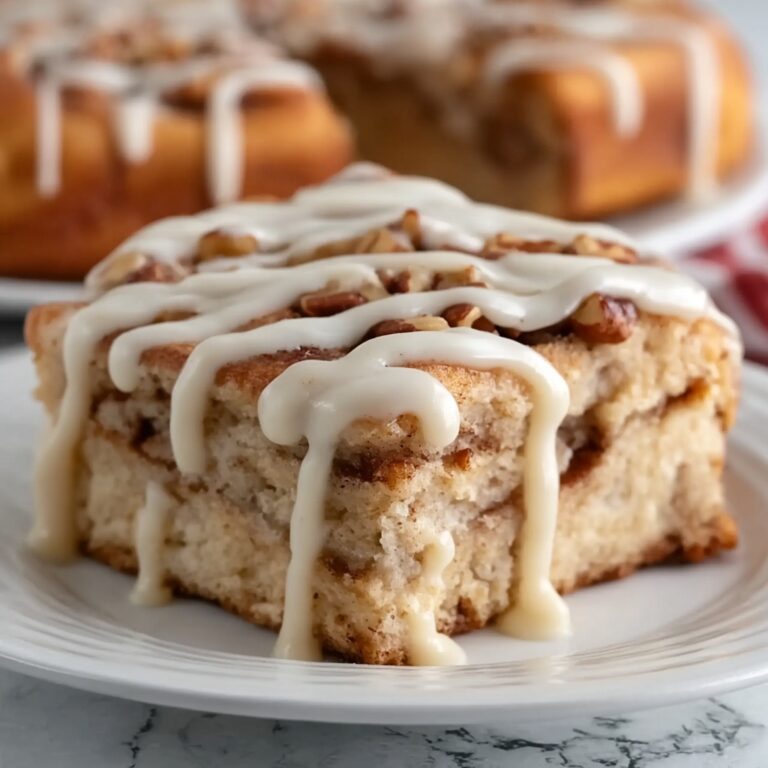 High-Protein Cinnamon Roll Baked Oatmeal Recipe