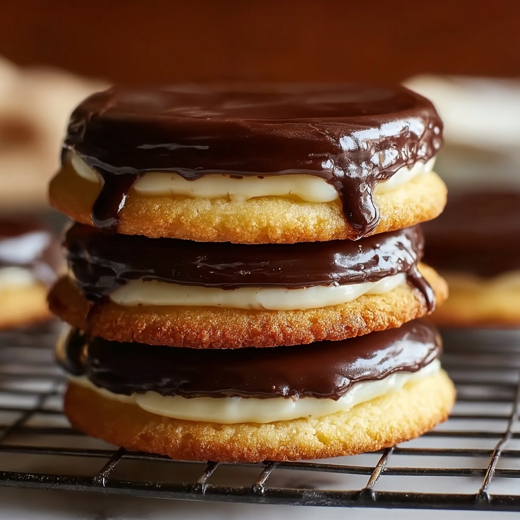 Boston Cream Pie Cookies Recipe - Recipe Image