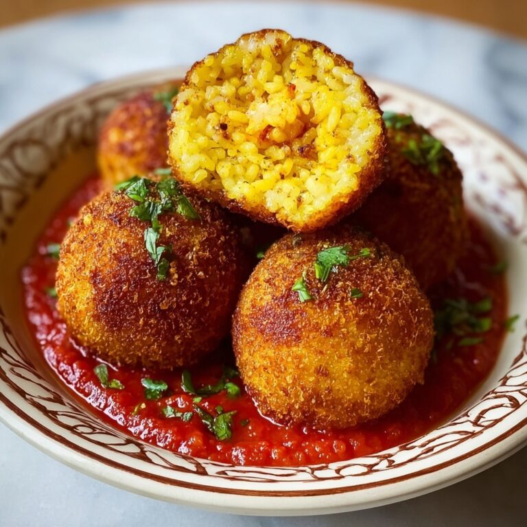 Sicilian Rice Balls Recipe