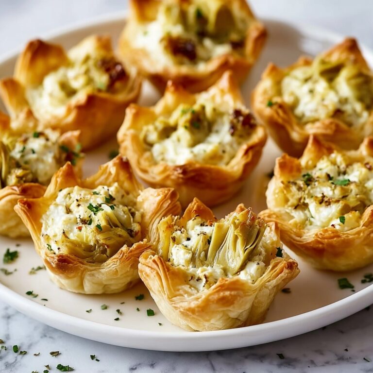 Creamy Artichoke Dip Bites Recipe