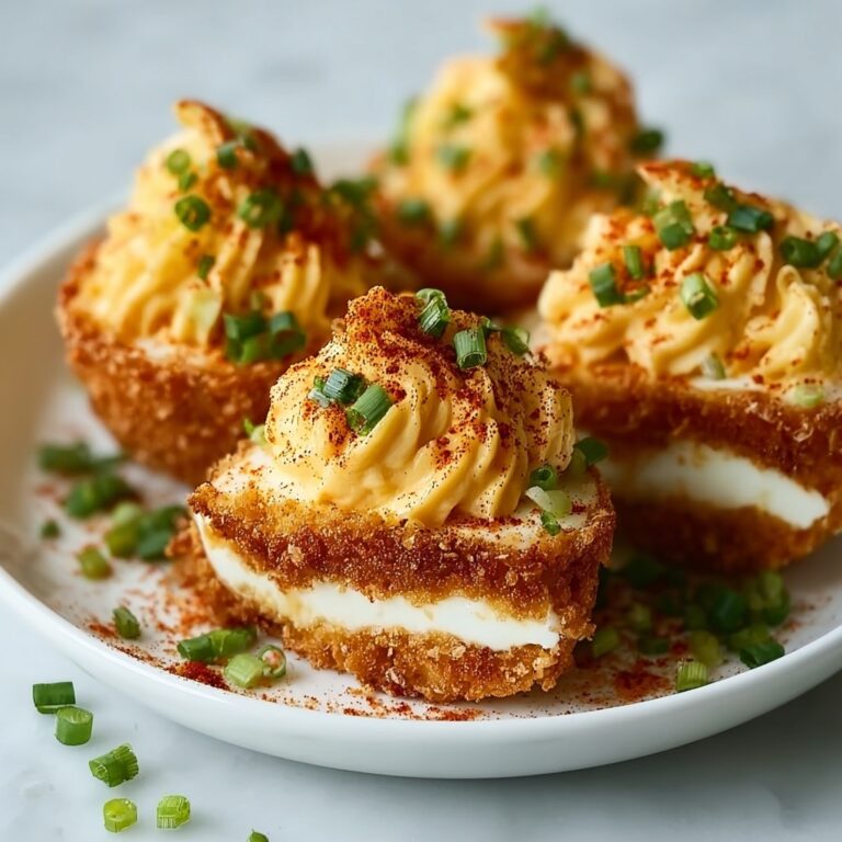 Cajun Style Fried Deviled Eggs Recipe
