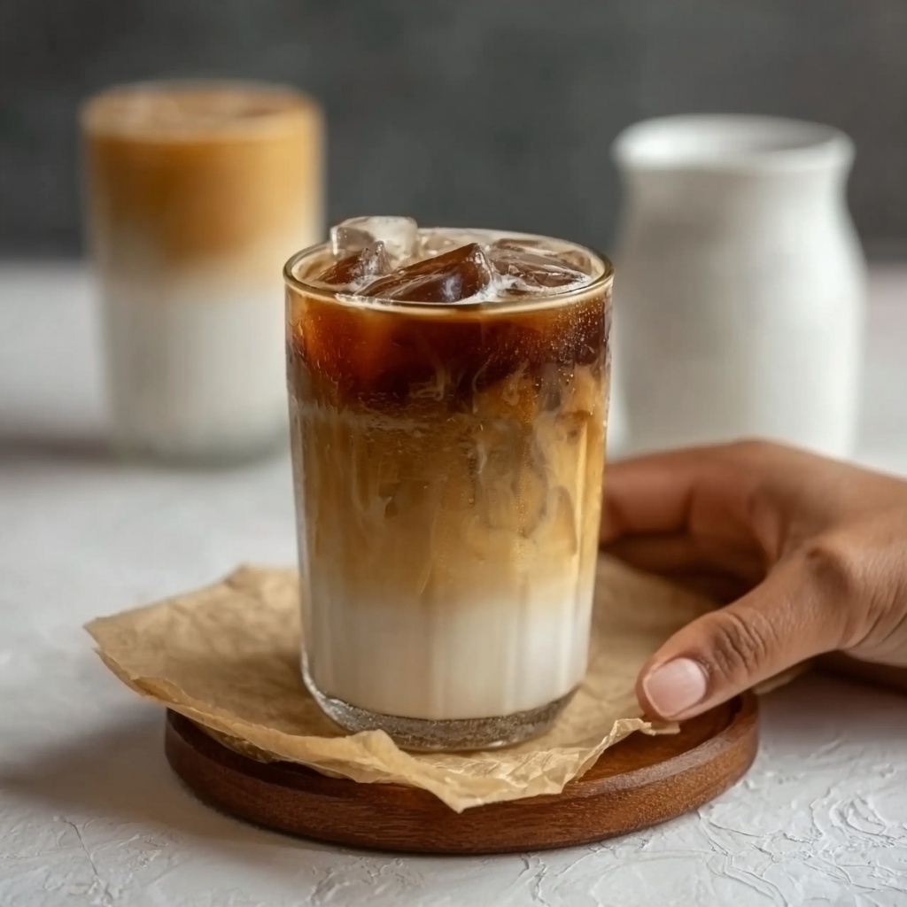 How to Make a Delicious Oat Milk Iced Latte Recipe - Recipe Image