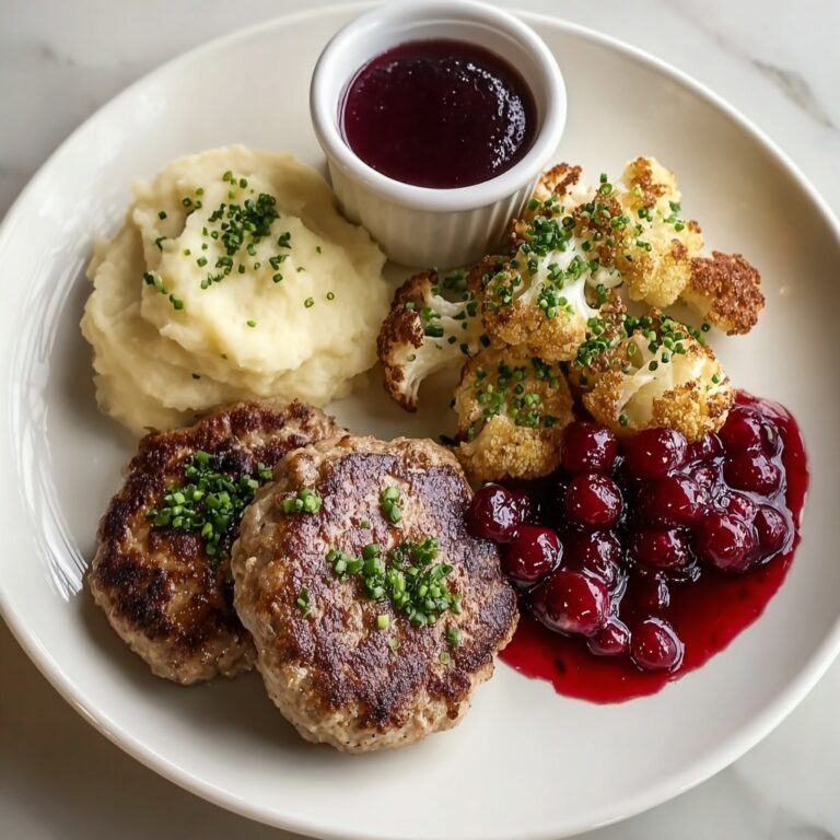 Swedish Veal Patties in creamy Sour Cream Sauce Recipe