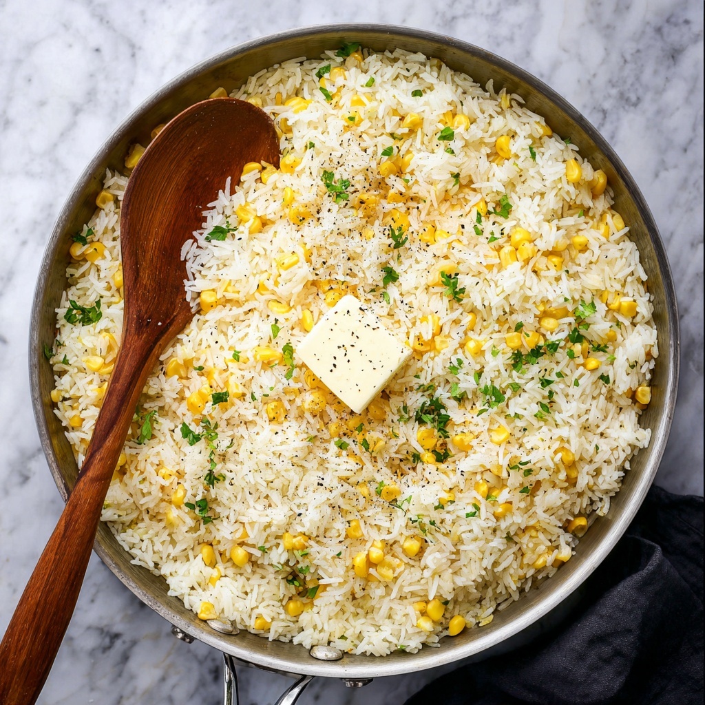Buttered Corn Rice Recipe - Recipe Image
