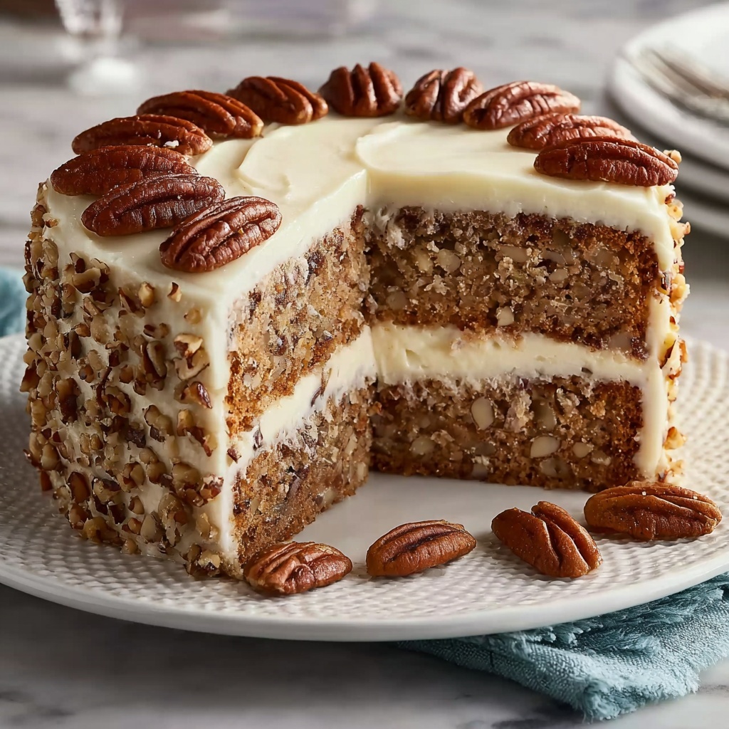Butter Pecan Bliss Cake Recipe - Recipe Image