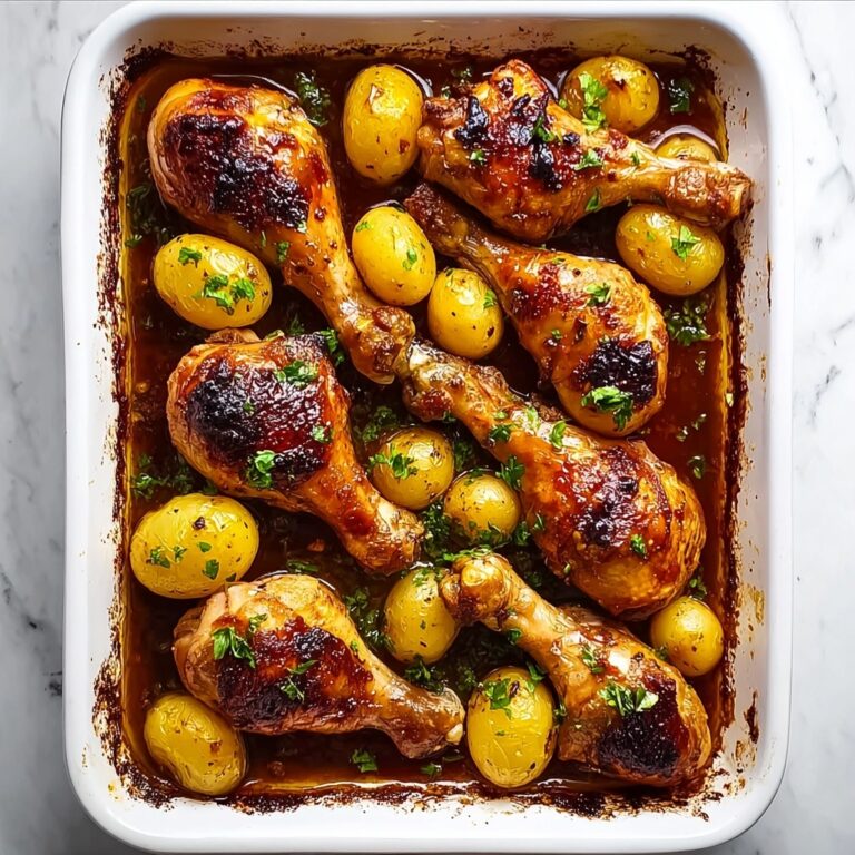 One Pan Lemon Herb Chicken and Potatoes Recipe