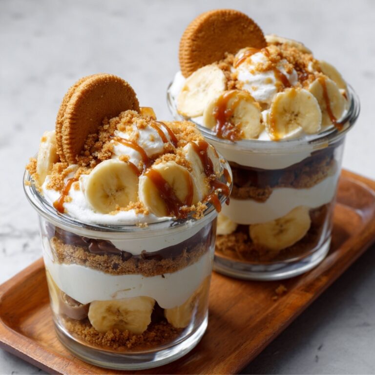 Peanut Butter Banana Cream Pie Jars Recipe