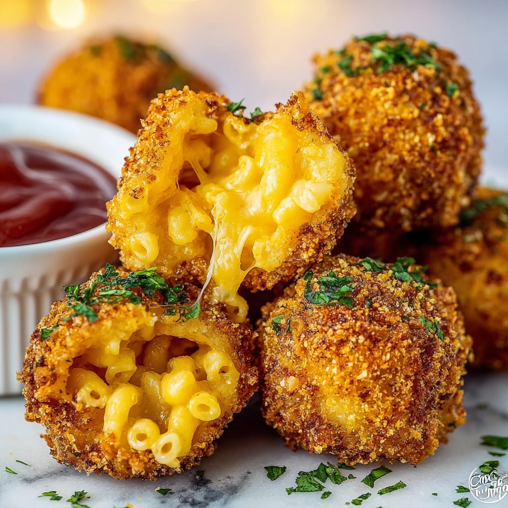 Crispy Mac and Cheese Bites Recipe - Recipe Image