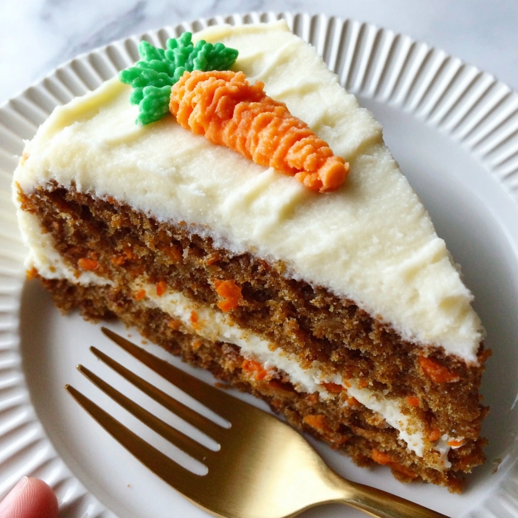 Carrot Cake Pie with Cream Cheese Frosting and Festive Decorations Recipe - Recipe Image