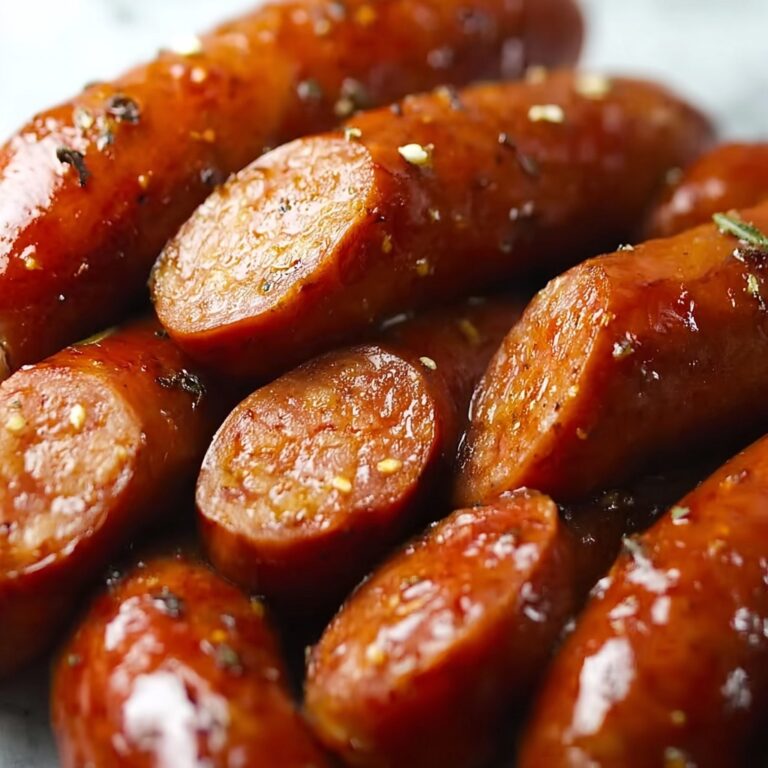 Slow Cooker Honey Mustard Kielbasa Bites Recipe