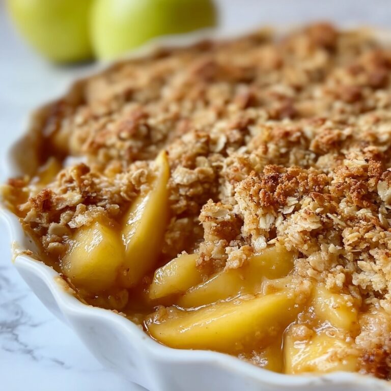 Old Fashioned Easy Apple Crisp Recipe