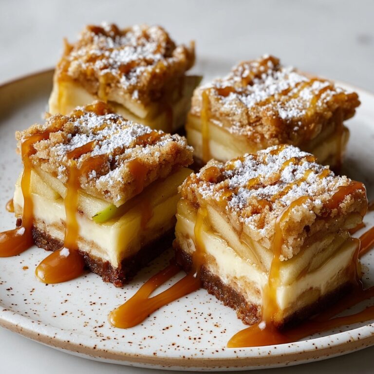 Salted Caramel Apple Bars Recipe