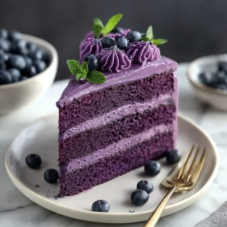 Purple Velvet Cake Recipe
