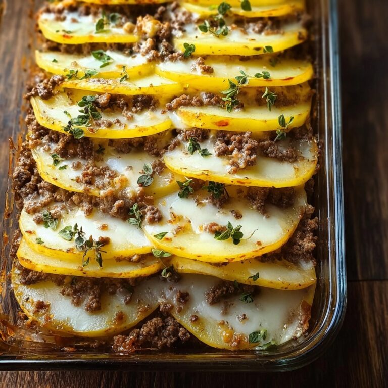 Meat & Potato Casserole Recipe
