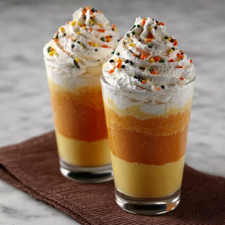 American Candy Corn Milkshake: A Sweet Fall Treat Recipe