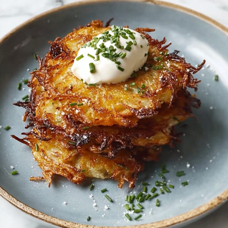 Crispy Classic Latkes: A Delicious Homemade Comfort Food Recipe