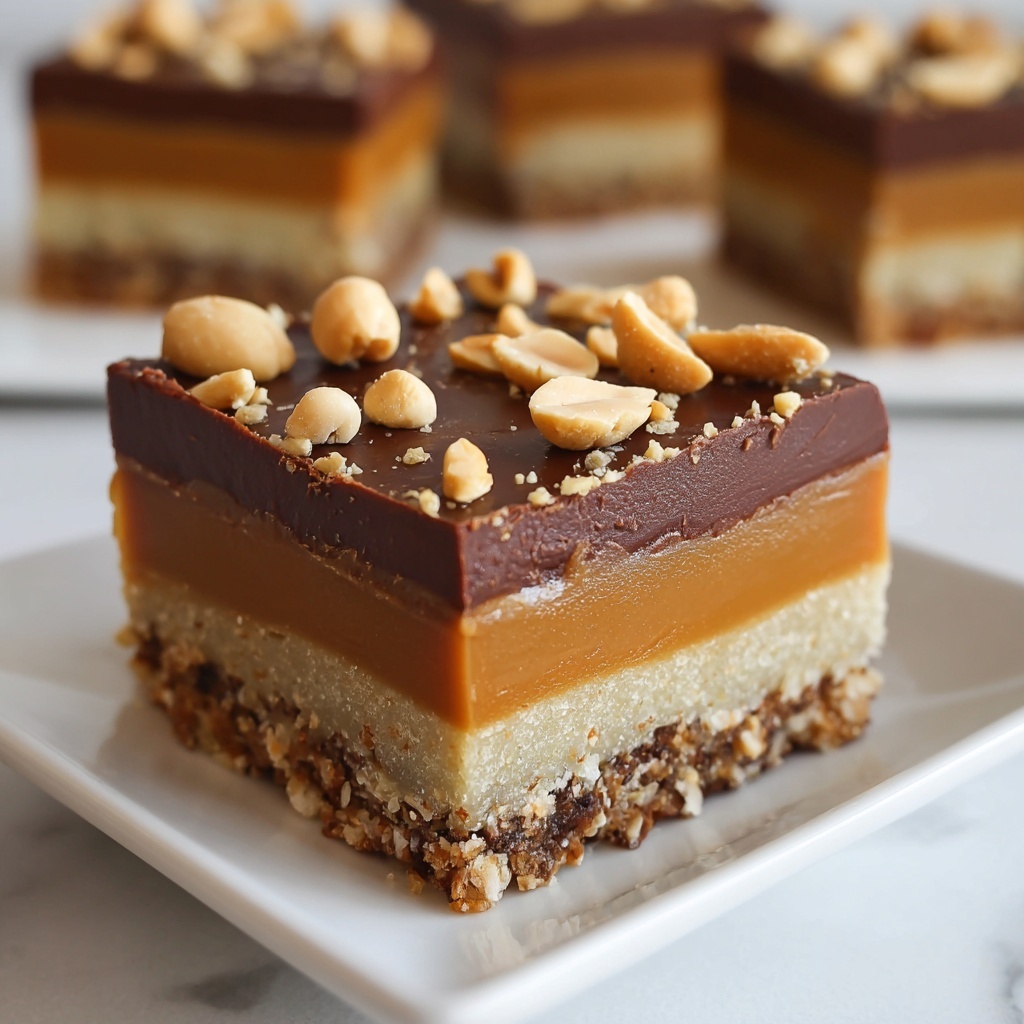 Low-Carb Snickers Bars Recipe - Recipe Image